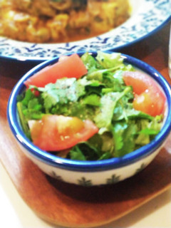シンプル パクチーたっぷりサラダ-レシピのメイン写真