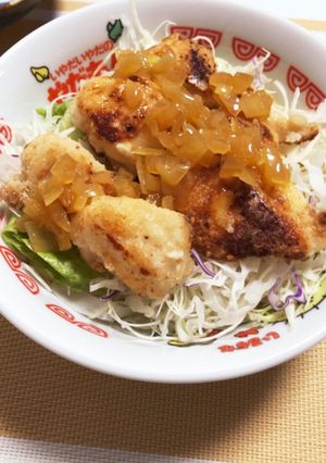 【糖質ゼロ麺】鶏むね肉と玉ねぎダレ-レシピのメイン写真