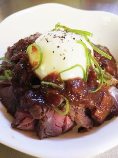 ローストビーフ丼-レシピのメイン写真