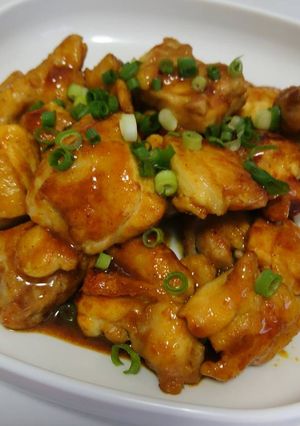 簡単！美味しい！鶏もも肉のカレー照り焼き-レシピのメイン写真