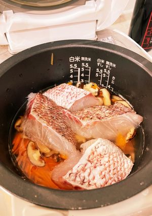 鯛の炊き込みご飯　根昆布だし-レシピのメイン写真