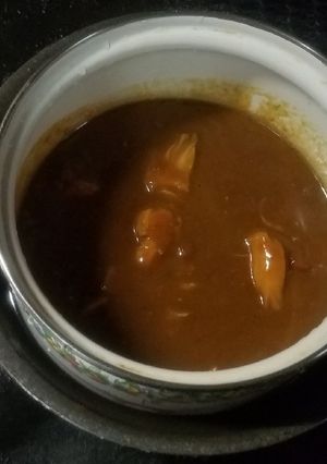 絶対に焦げない鍋とレトルトカレーのコツ-レシピのメイン写真
