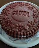 オレオ風の型でココアスポンジケーキ