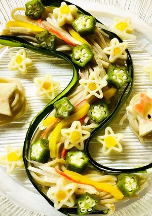グルテンフリー☆星いっぱいの冷麺-レシピのメイン写真