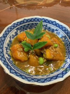 かぼちゃのそぼろ餡かけ-レシピのメイン写真