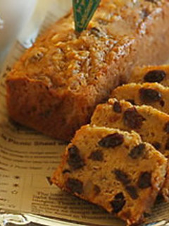 自家製漬け込みフルーツのほうじ茶ケーキ♪-レシピのメイン写真