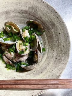 あさりの酒蒸し-レシピのメイン写真