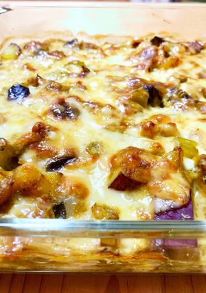 冷蔵庫の残りでメイン☆カレーグラタン-レシピのメイン写真
