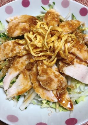 手作り！バンバンジー風ドレッシング-レシピのメイン写真
