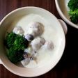 肉団子と濃厚チーズのシチュー仕立て*・