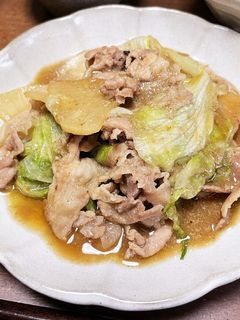 豚レタスのゆず茶炒め-レシピのメイン写真