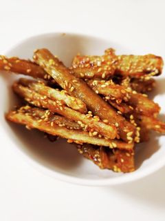 Cafe★ごぼうの甘辛揚げ-レシピのメイン写真