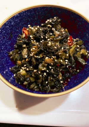 ゆかりのイブクロ　　高菜の油炒め-レシピのメイン写真