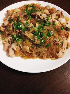簡単☆豚肉と白菜の春雨煮-レシピのメイン写真