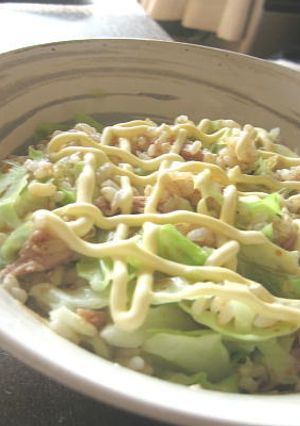 火を使わない♪キャベツナ丼-レシピのメイン写真
