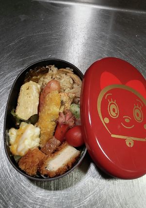 ノアちゃんの鶏めし弁当(@≧▽≦@)-レシピのメイン写真
