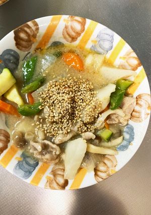 さっぱり洋風生姜味豚こま大根青椒肉絲風-レシピのメイン写真