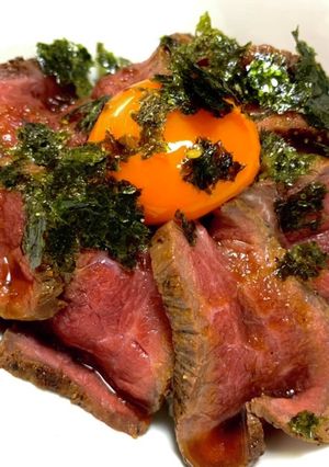超本格！自家製ローストビーフ丼-レシピのメイン写真