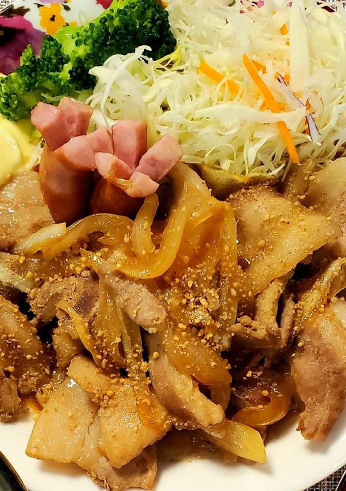 新玉のしょうが焼き-レシピのメイン写真