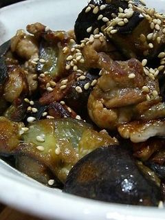 なすと豚肉のはちみつポン酢炒め-レシピのメイン写真
