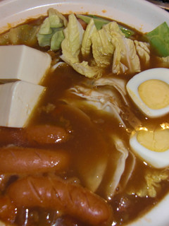 残り物のカレーでポカポカカレー鍋☆-レシピのメイン写真