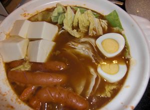 残り物のカレーでポカポカカレー鍋☆-レシピのメイン写真