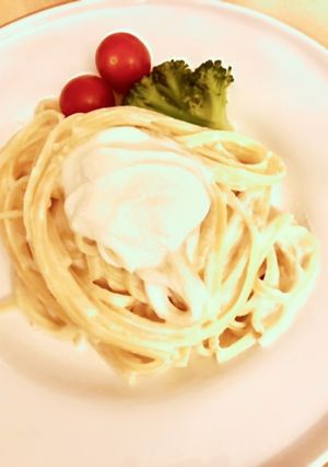 カリフラワーのクリームパスタ-レシピのメイン写真