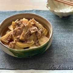 รูปของ たけのことツナのこっくり煮