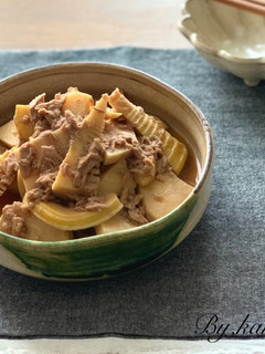 たけのことツナのこっくり煮-レシピのメイン写真