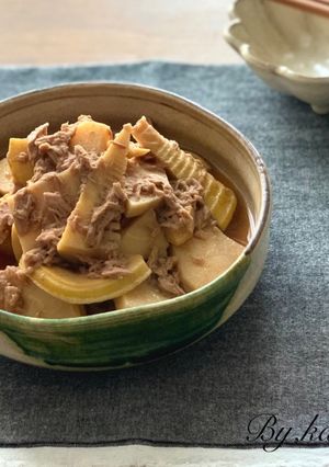 たけのことツナのこっくり煮-レシピのメイン写真