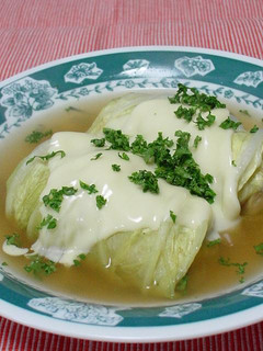 魚肉ソ~で☆ロール白菜のカレーコンソメ煮-レシピのメイン写真