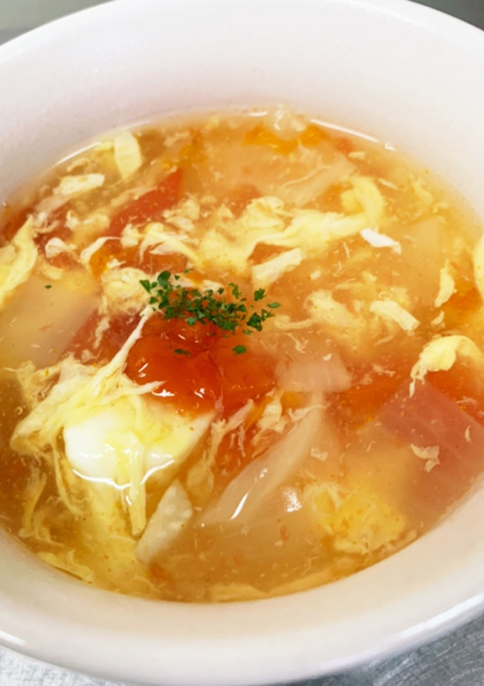 トマトのかきたまスープ-レシピのメイン写真