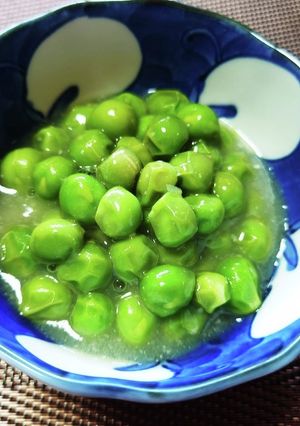 えんどう豆の味噌煮♪-レシピのメイン写真