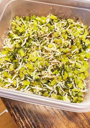 大根の葉としらすのふりかけ-レシピのメイン写真