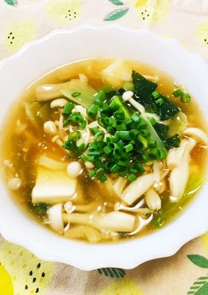とろ〜り♡豆腐のきのこあんかけ-レシピのメイン写真