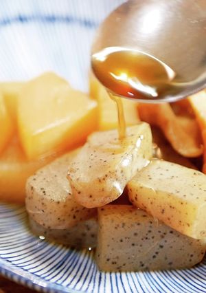 こんにゃくと大根の煮物-レシピのメイン写真