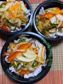 豚しゃぶ南蛮丼弁当-レシピのメイン写真