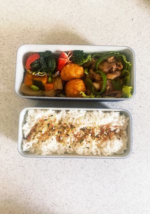 兄高校生お弁当21507-レシピのメイン写真