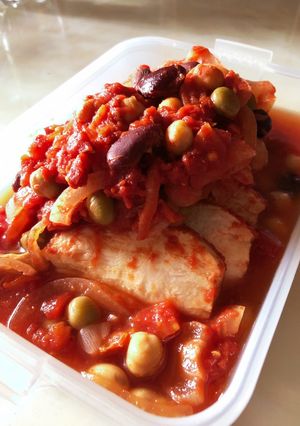 フライパンde鶏胸肉のトマト煮☆-レシピのメイン写真