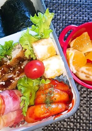 娘のお弁当　R3.5.7-レシピのメイン写真