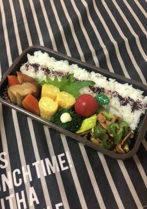 男子高校生弁当5/7回鍋肉弁当-レシピのメイン写真