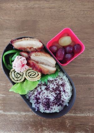 JK☆鶏モモ肉照り焼き弁当♪-レシピのメイン写真