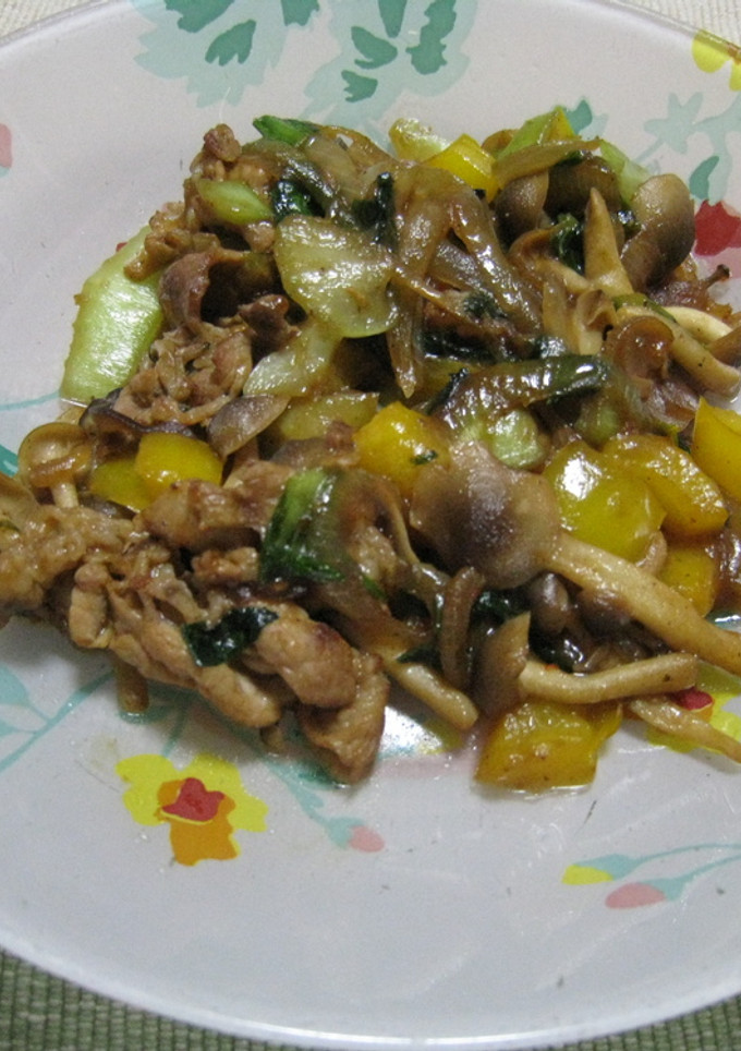 青梗菜の中華炒め-レシピのメイン写真