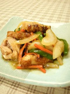 鶏と野菜の甘酢炒め-レシピのメイン写真