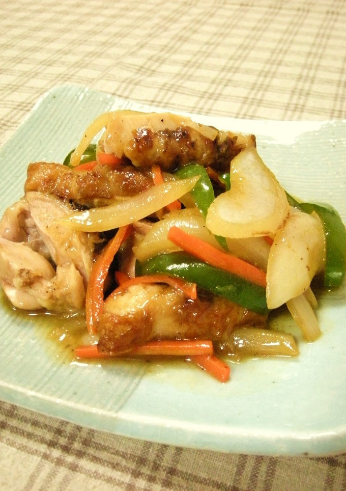 鶏と野菜の甘酢炒め-レシピのメイン写真
