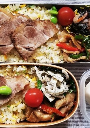 炒飯弁当(5.7)-レシピのメイン写真