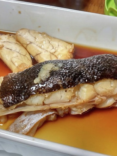 超簡単☆レンチン煮魚(子持ちカレイ)-レシピのメイン写真