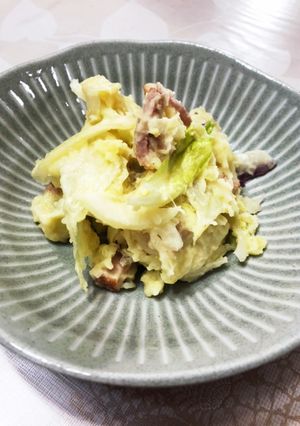 カット野菜と鴨スモークのポテトサラダ-レシピのメイン写真