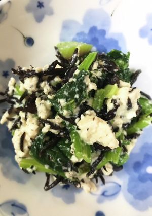 ひじきとほうれん草の白和え-レシピのメイン写真