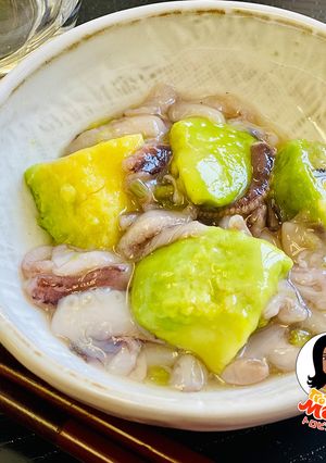【ちょい足し】アボカドとタコわさおつまみ-レシピのメイン写真